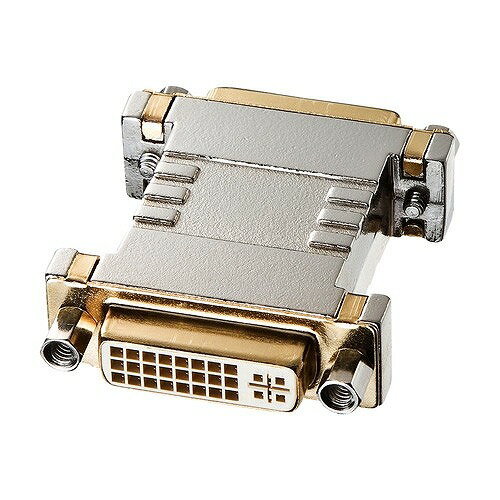 2本のDVIケーブルを中継するためのDVIメス-メスアダプタ。商品説明DVI 29pinオスコネクタ・DVI 24pinオスコネクタをDVI 29pinメスコネクタに変換するアダプタです。商品仕様製品タイプ：ケーブルアダプタ仕様：■コネクタ...