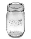 正規品 メイソンジャー Ball Mason jar 16oz 12個セット レギュラーマウス オリジナル クリア mason1 約480ml【ポイント10倍】