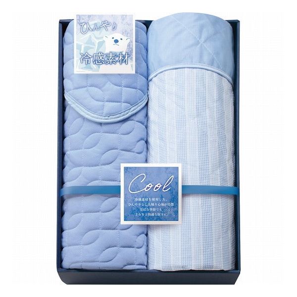 冷感キルトケット&敷パット RK-1108 寝装品 敷パッド・マットレス 多品種パッドセット(代引不可)【ポイント10倍】【送料無料】