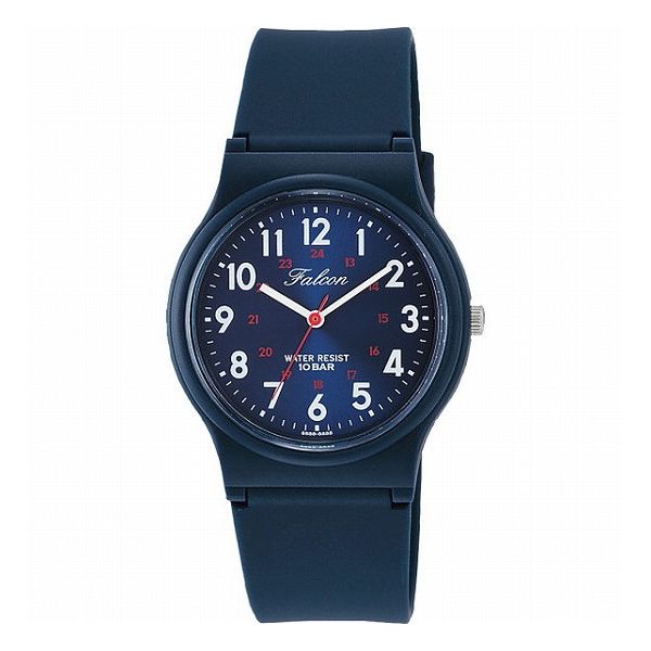 FALCON ファルコン メンズ腕時計 ネイビー VS04-002 装身具 紳士装身品 紳士腕時計(代引不可)【送料無料】