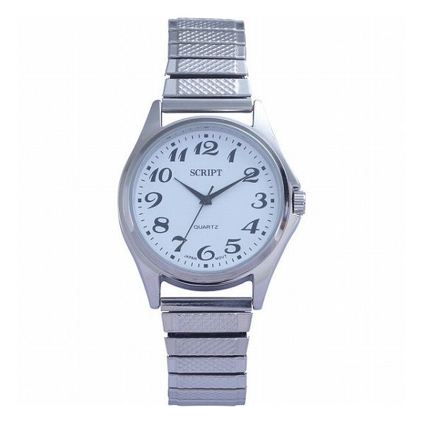 ジャバラメンズ腕時計 ホワイト SSG06-SW 装身具 紳士装身品 紳士腕時計(代引不可)【送料無料】