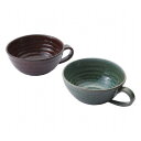 信楽焼 ペアスープカップ G5‐23102311 和陶器 和陶バラエティー(代引不可)【送料無料】