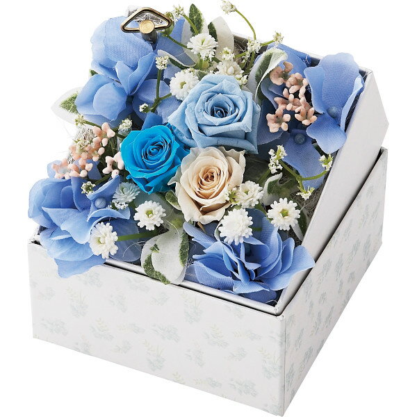 オルゴール付きボックスフラワーアレンジメント シンデレラ 2022DO-003SH(代引不可)【ポイント10倍】【..