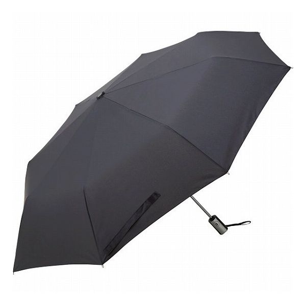 65cm耐風式 自動開閉傘 黒 2009‐BK 雨具 折たたみ傘 紳士ジャンプ折り傘(代引不可)【ポイント10倍】【送料無料】