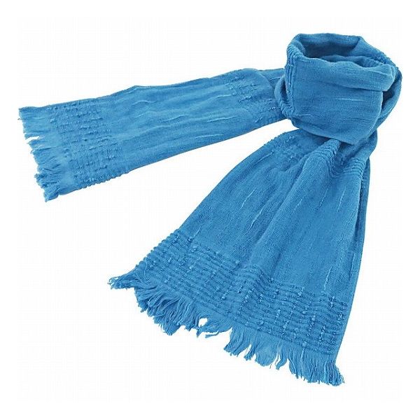 オリム たおるマフラー(BOX入り) 青 たおるマフラー GW—1000—10 繊維雑貨 繊維雑貨(代引不可)【ポイン..