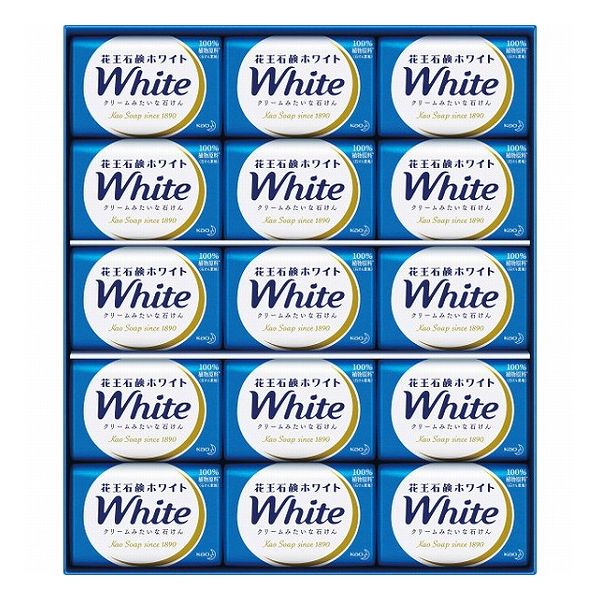 花王 ホワイトギフト KW-15 石鹸・洗剤 石鹸 石鹸(代引不可)【ポイント10倍】【送料無料】
