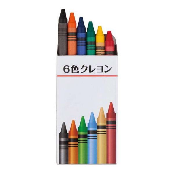 Crayons - 6色クレヨン SC0601A(代引不可)【ポイント10倍】