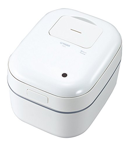 TIGER タイガー IH炊飯ジャー【炊きたて tacook】 ホーロー遠赤釜 （5.5合炊き） JPQ-A100 W ハク(白)