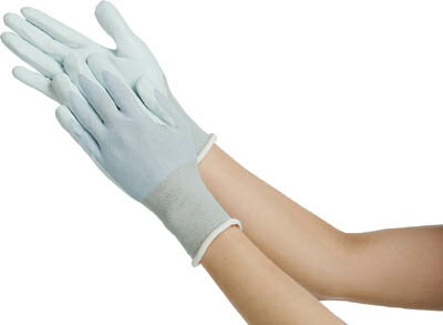 ショーワ No265ピッタリ背抜き強力ロング Lサイズ ブルー【NO265-LB】(作業手袋・すべり止め背抜き手袋)