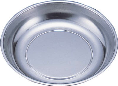 TRUSCO 丸形マグネットトレー 平面 Φ150XH40【TRMT-150】(マグネット用品・マグネットホルダ)
