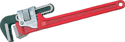 TRUSCO パイプレンチ 200mm【TPW-200】(水道・空調配管用工具・パイプレンチ)