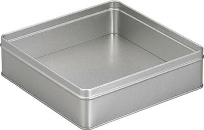 TRUSCO 角缶 有効内寸168X168X45【TKC-177D】(ボトル・容器・スチール容器)