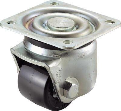 ユーエイ 低床式重荷重キャスター自在車 65径フェノール車輪【UHG-65PB】(キャスター・低床式キャスタ..