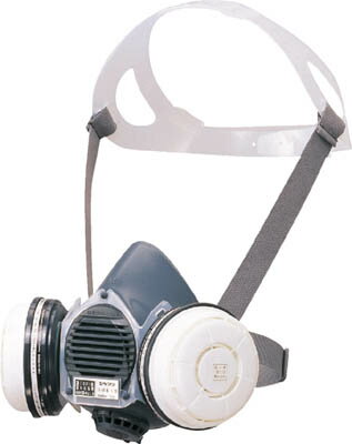 シゲマツ 防毒マスク吸収缶面体【GM81S(M/S)】(保護具・防毒マスク)【送料無料】