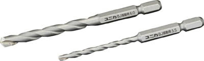 ユニカ 充電振動ドライバービット BJタイプ BJ 5.3×100【BJ 5.3X100】(穴あけ工具・コンクリートドリル)