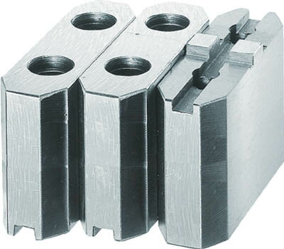 TRUSCO 生爪ソール用 標準型 チャック6インチ H60mm【MSE-6-60】(ツーリング・治工具・チャック・生爪)【送料無料】