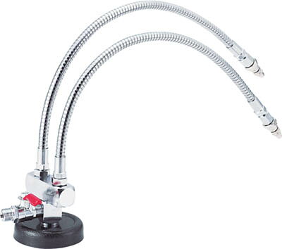 TRUSCO マグネットクーラント 2軸用セット ノズル400mm【TMC-2-R400】(ツーリング...