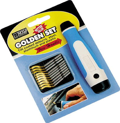 NOGA N1TiNゴールデンセット【NG8002】(面取り工具・面取り・バリ取り工具)【送料無料】(4.0)