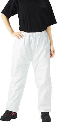 TRUSCO タイベック製作業服 ズボンLサイズ【DPM-301 L】(保護具・保護服)