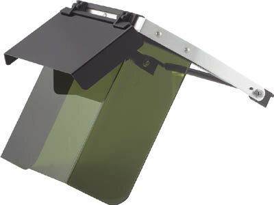 TRUSCO 遮光二重防災面 保護帽タイプ�