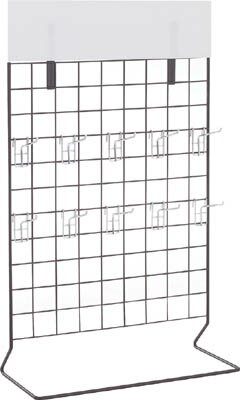 TRUSCO PBディスプレイスタンド フック付 450X200XH710【PB-1】(工場用保管設備 陳列機器)(代引不可)【送料無料】