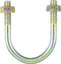 TRUSCO PC管用Uボルト クロメート 呼び径100A ねじ径W3/8【TPCU-BT100A】(管工機材・配管支持金具)(4)