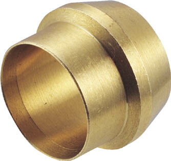 TRUSCO メタルスリーブ 10mm 20個入【TS-MS10】(流体継手・チューブ・エア配管継手)