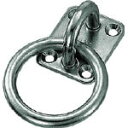 TRUSCO 丸カンプレート ステンレス製 5mm【TMP-5】(建築金物・工場用間仕切り・荷役金具)