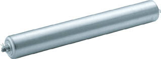TRUSCO スチールローラー Φ57X1.4t W400 S付【VL57W400】(コンベヤ・スチールロー...