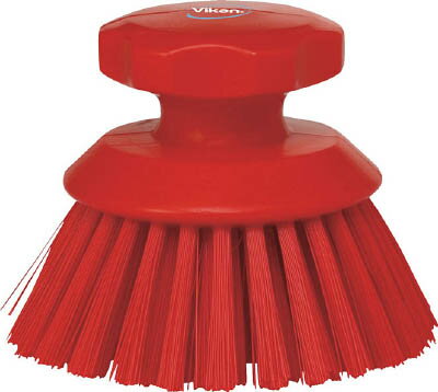 Vikan ハンドブラシ/丸 3885 レッド 38854【送料無料】