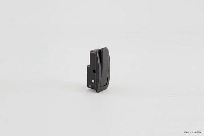 【商品詳細】●ソフトクロージング機構によりフックはゆっくりと自動的に閉まります。●ブラケットNF-50Dを使用すると板金にも取り付けできます。●作業設備・機械装置、車輌キャビネットなど。●A(mm):20●B(mm):60●吊下荷重(N/kgf):294/30●色:ダークグレー●D(mm):24●アルミ合金（本体）【送料について】北海道、沖縄、離島は送料を頂きます。