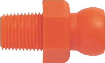 TRUSCO クーラントライナー コネクター サイズ1/2 オネジR3/8【CL-4C01】(ツーリング・治工具・冷却装置)