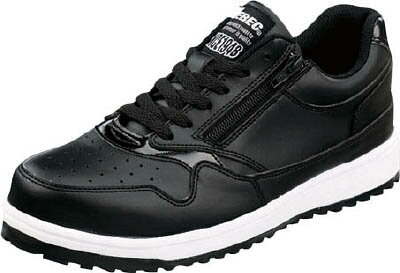 Safety Shoes - ジーベック ZIPアップ耐滑セフティシューズ 85118 ブラック 27.0CM 8511890270【送料無料】