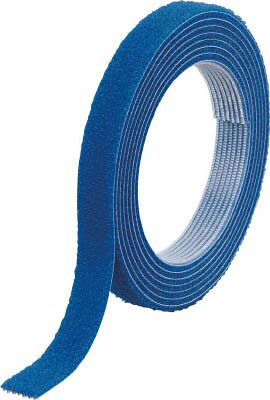 TRUSCO マジックバンド結束テープ 両面 幅10mmX長サ30m 青 MKT10WB【送料無料】 TRUSCO マジックバンド結束テープ 両面 幅10mmX長サ30m 青 MKT10WB【送料無料】
