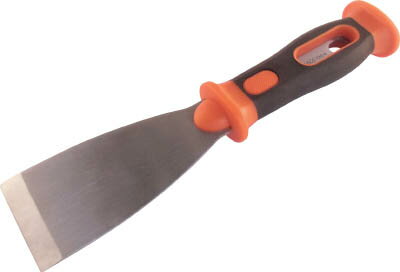 TRUSCO ステンレスハンマーヘラTPR樹脂柄 直刃50mm TDHS4