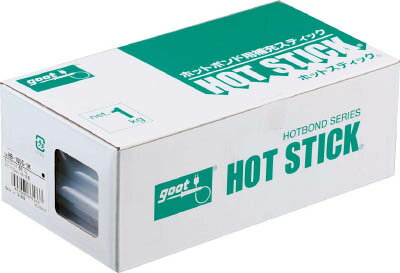 【商品詳細】●HB-80専用ホットスティック（固形接着剤）です。●専用スティックは溶剤を含まない100％固形分で、取り扱いおよび保存が簡単です。●ホットボンドHB-80専用スティック。●本体に差し込み、熱で溶かし接着します。●色:透明●径(mm):約11●長さ(mm):100●軟化点(℃):84●箱入数(本):約1000●EVA系(エチレン酢酸ビニル共重合体、炭化水素系樹脂）【送料について】北海道、沖縄、離島は送料を頂きます。