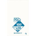 サニパック L10Hスタンダートポリ袋吊リ下ゲタイプ(0.03)10号 L10HCL