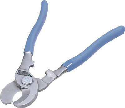 【商品詳細】●銅線およびアルミ線専用のカッターです。●刃物は手仕上げによるカスタムメイドです。●特殊刃の形状がケーブルを確実にキャッチし、シャープな切れ味を保証します。●スマートなデザインと強靭なボディーは長年使用できるプロ指向のカッターです。●銅線、アルミ線に。●全長(mm):225●適用電線径(目安):より線70mm[[の2乗]]、100ペアテレホンンケーブル●切断能力は目安となります。●オフセットバイト(パテント)【送料について】北海道、沖縄、離島は送料を頂きます。