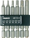 TRUSCO 六角ビット 65L 3.0mm THBI30(4)
