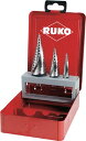 RUKO 2枚刃スパイラルステップドリル 28mm ハイス 101058
