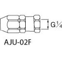 アネスト岩田 ホースジョイント G1/4袋ナット【AJU-02F】(塗装・内装用品・自動スプレーガン)