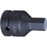 Beta - ナック ヘキサゴンレンチソケット 差込角25．4x対辺17mm【817C】(レンチ・スパナ・プーラ・インパクト用ヘキサゴンソケット)【送料無料】