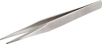エンジニア 鉄腕ピンセット（先平タイプ）【PT-17】(はんだ・静電気対策用品・ピンセット)