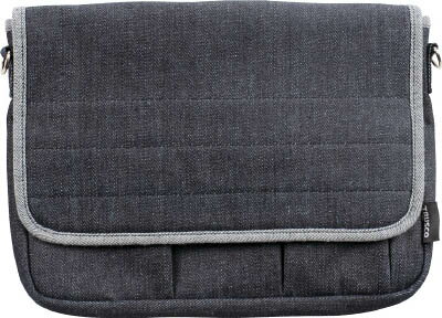 TRUSCO デニムタブレットケース カバータイプ ブラック TDCP202