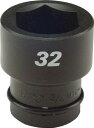 FPC インパクト ショート ソケット 差込角19mm 対辺30mm 1.3/1 34WS30
