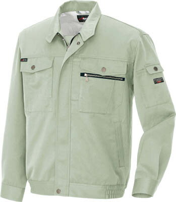 アイトス スタンダード 長袖ブルゾン アースグリーン 3L AZ32010053L【送料無料】