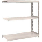 TRUSCO M2型軽中量棚 1460X450XH1200 3段 連結 ネオグレ M24543B【送料無料】