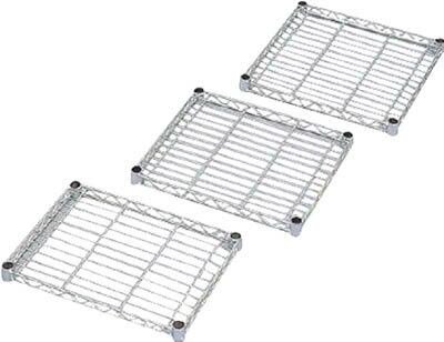 IRIS メタルラックミニ用棚板 400×400×33 MTO4040T