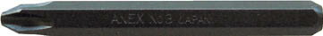 【メーカー型番】AK-21P-3-80【JANコード】4962485270742【ブランド】アネックス 【特徴】●対辺8mm六角軸、片頭ビット対応です。【用途】【仕様】●刃先:[[（+）]]No.3×80●全長(mm):80●質量(g):30●適応本体:1900【材質／仕上】【セット内容／付属品】【注意】【原産国】日本【送料について】北海道、沖縄、離島は送料を頂きます。