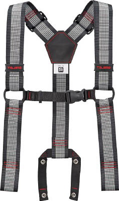 タジマ サスペンダーリミテッド S ラインシロ YPLSLWH【送料無料】